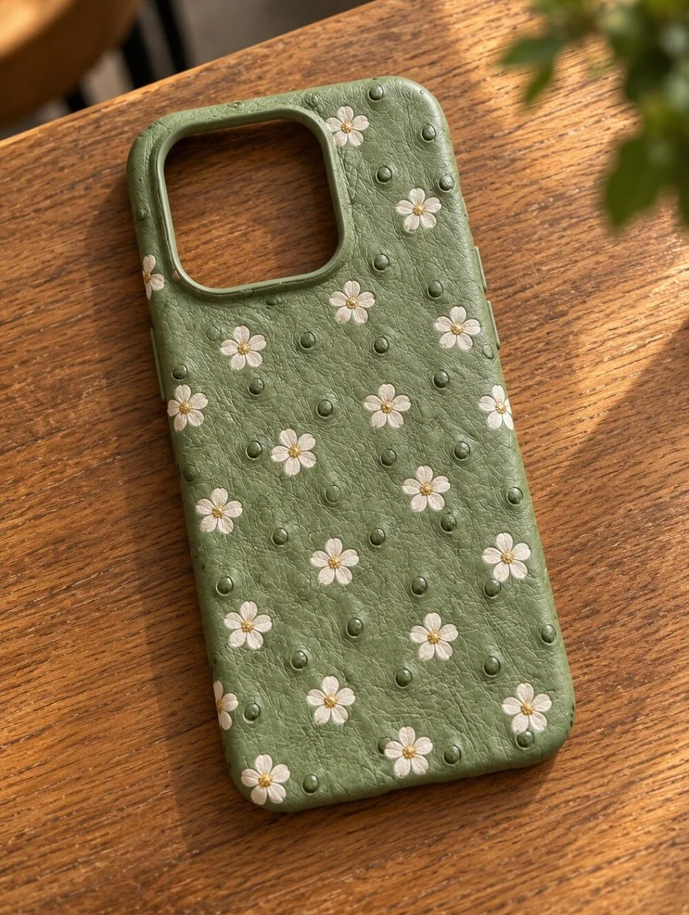 Apple Green Daisy iPhone Case